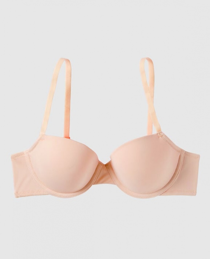 Bras La Senza Lightly Forro Demi Mujer Rosas | sTZpyk1W