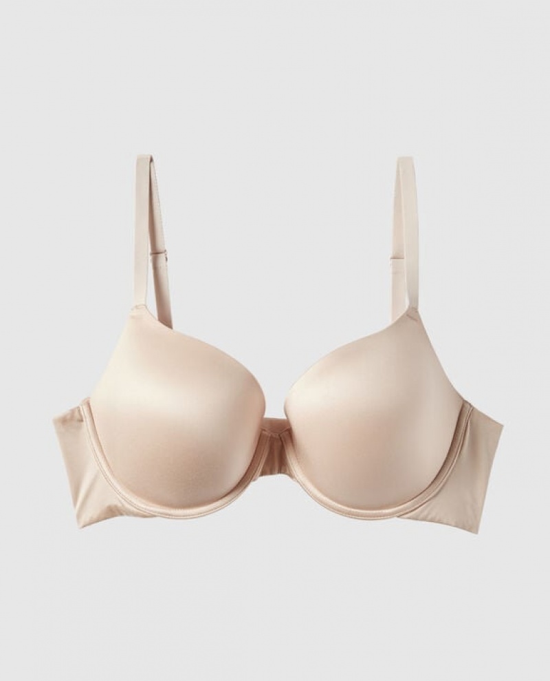 Bras La Senza Lightly Forro Demi Mujer Rosas | JXi346IU