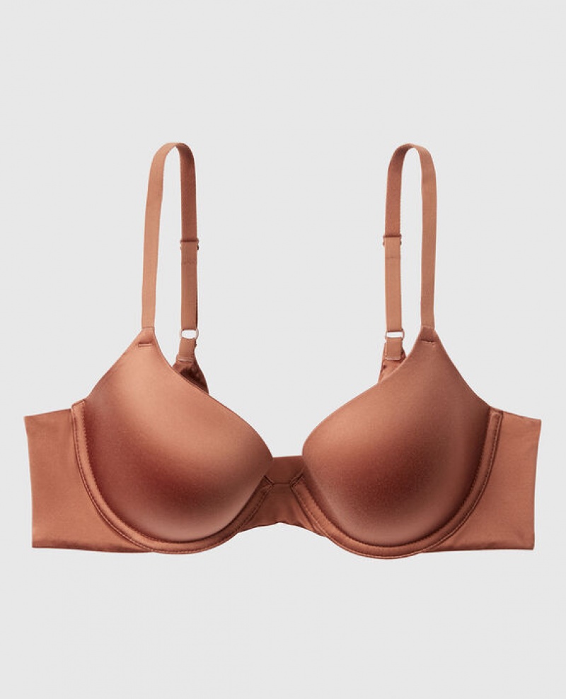 Bras La Senza Lightly Forro Demi Mujer Caramel Kiss | sIGn0gjX