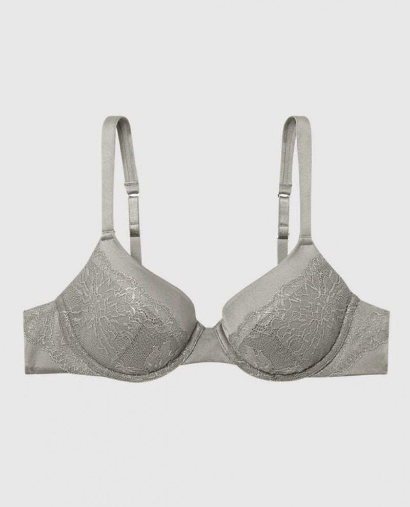 Bras La Senza Lightly Forro Full Coverage Mujer Plateadas | KYFlZ1PG