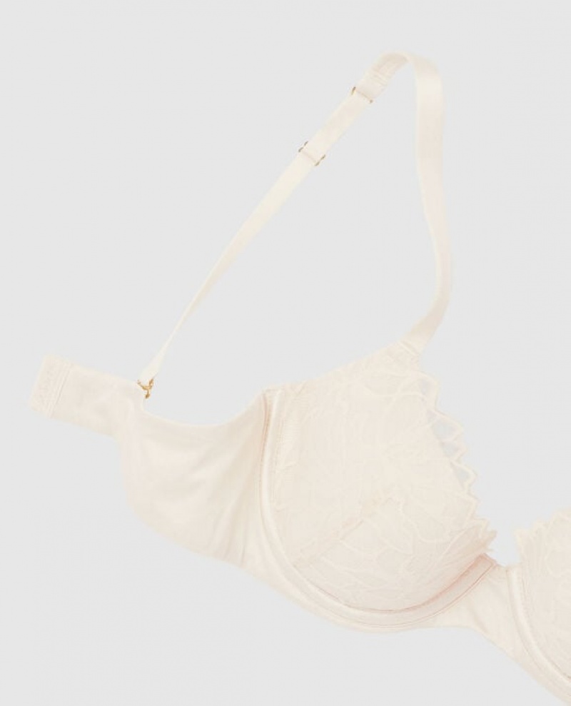 Bras La Senza Lightly Forro Full Coverage Mujer Pearl | VN4aR8HL