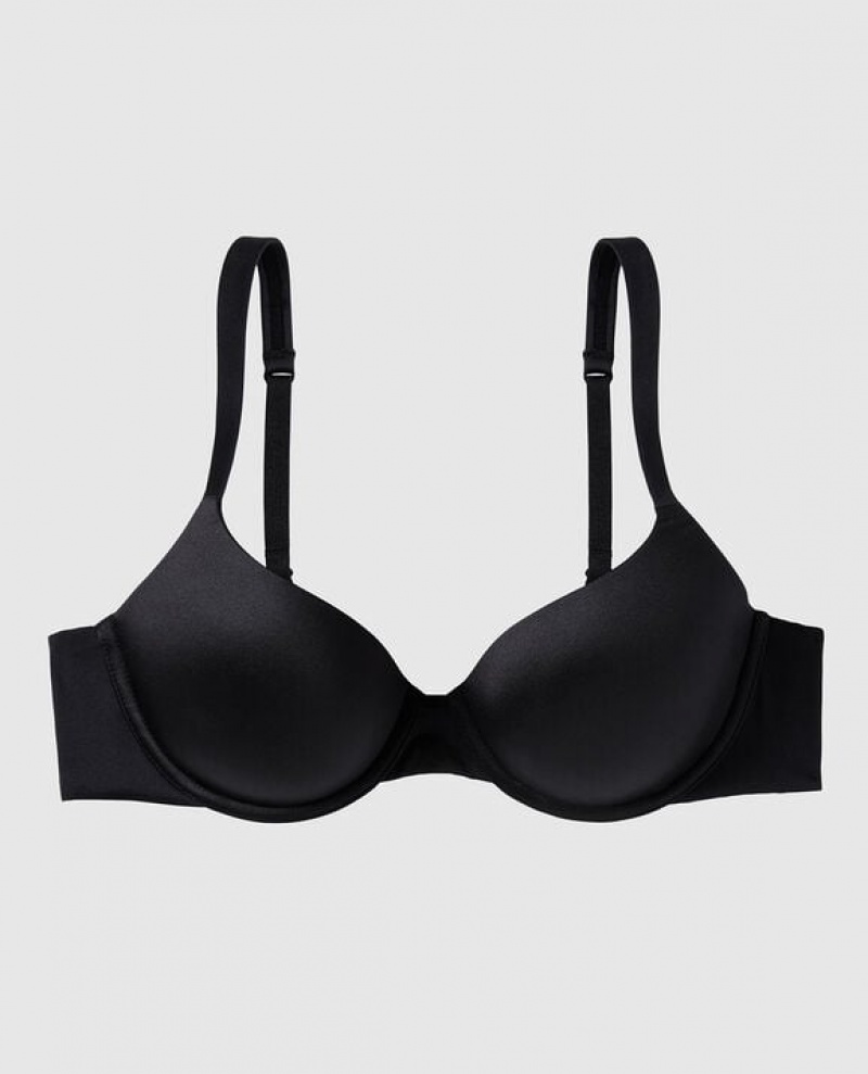 Bras La Senza Lightly Forro Full Coverage Mujer Negras | uSia26KX