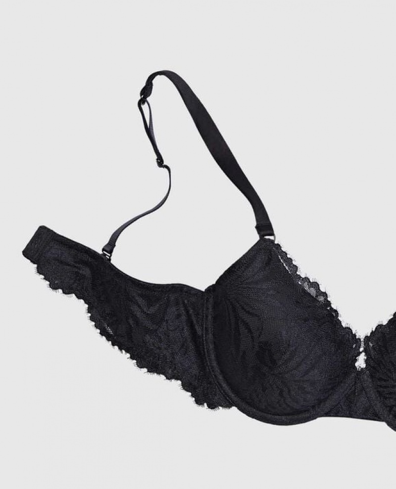 Bras La Senza Lightly Forro Full Coverage Mujer Negras | kYL6rFxj