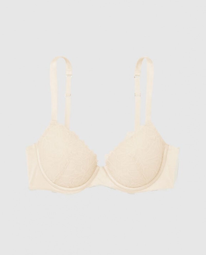 Bras La Senza Lightly Forro Full Coverage Mujer Pearl | xfgpAqDx