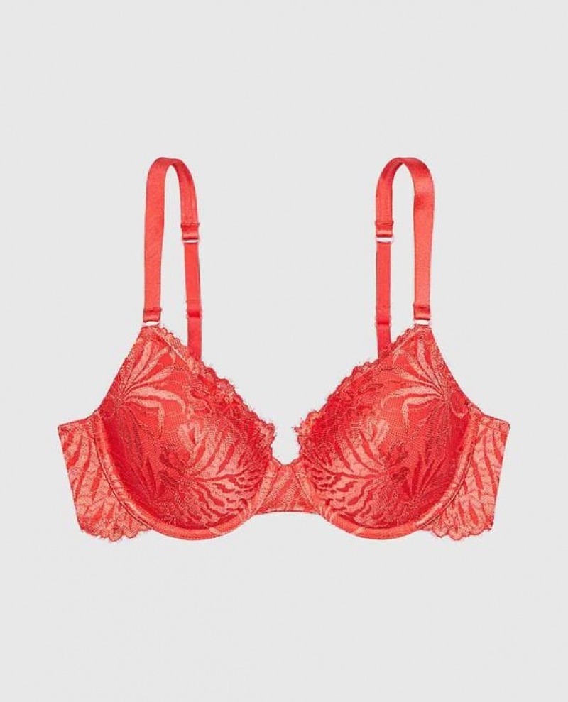 Bras La Senza Lightly Forro Full Coverage Mujer Rojas | yCHdRTBn