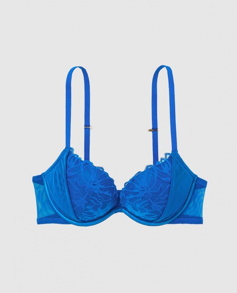 Bras La Senza Push Up Mujer Azules Oscuro | E4XbA60u