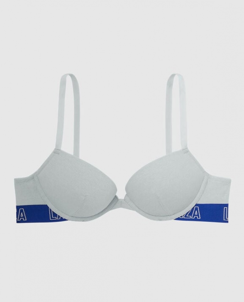 Bras La Senza Push Up Mujer Gris | S7PRc2go