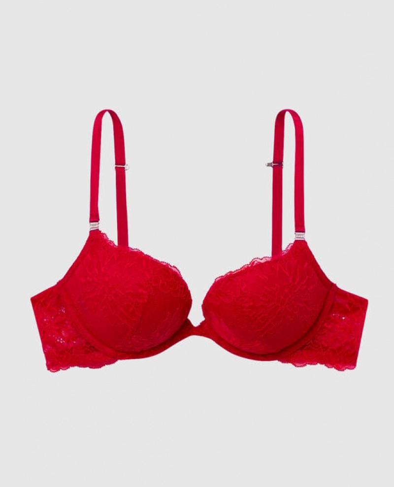 Bras La Senza Push Up Mujer Rojas | bOoLO7IO