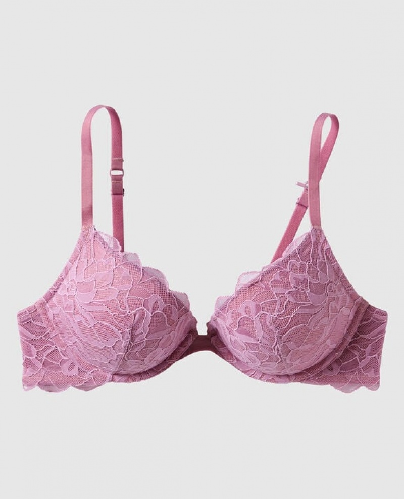 Bras La Senza Push Up Plunge Mujer Rosecrush | g7ja4OLQ