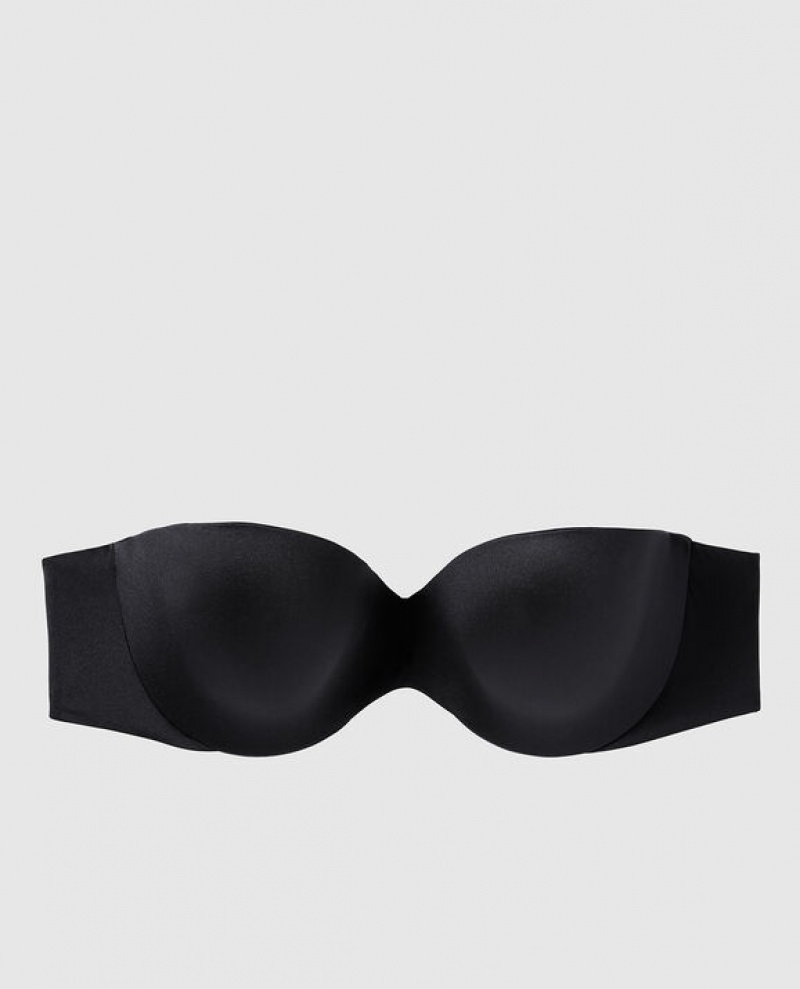 Bras La Senza Strapless Lightly Forro Mujer Negras | hhG1pycf