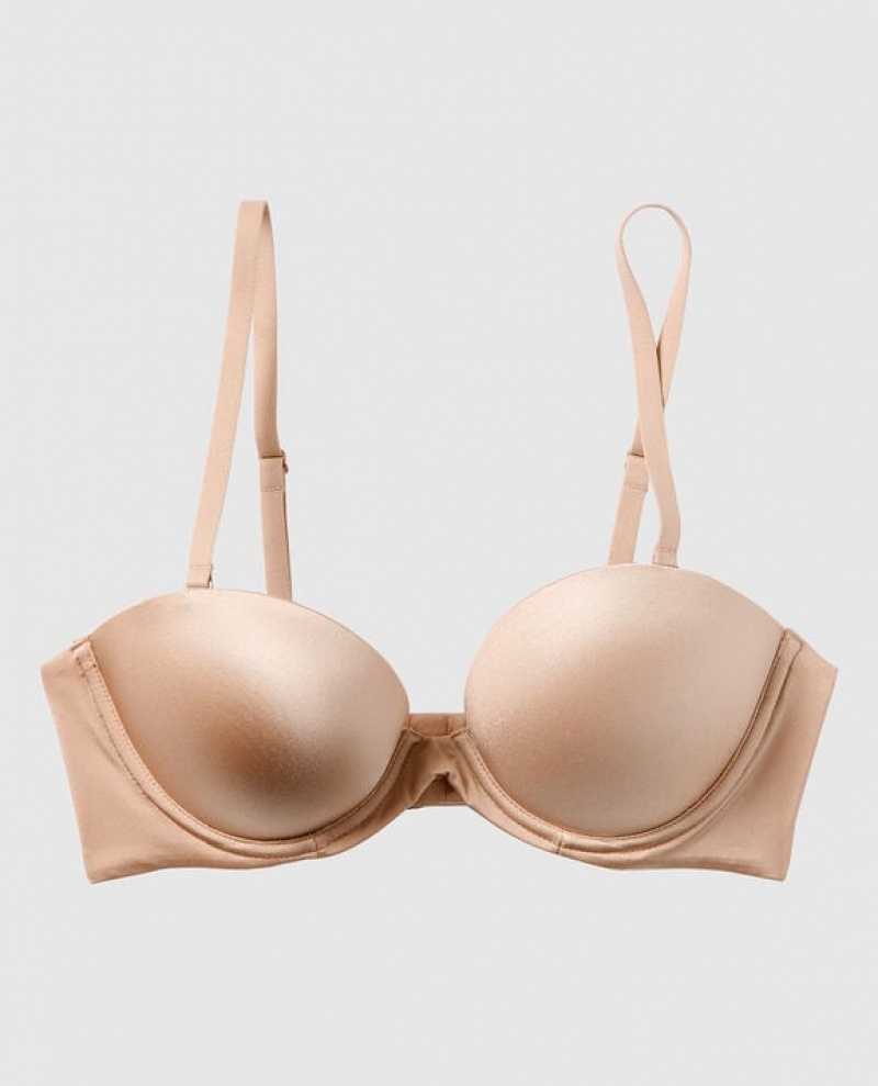 Bras La Senza Strapless Push Up Mujer Rosetan | I0tcoS9h