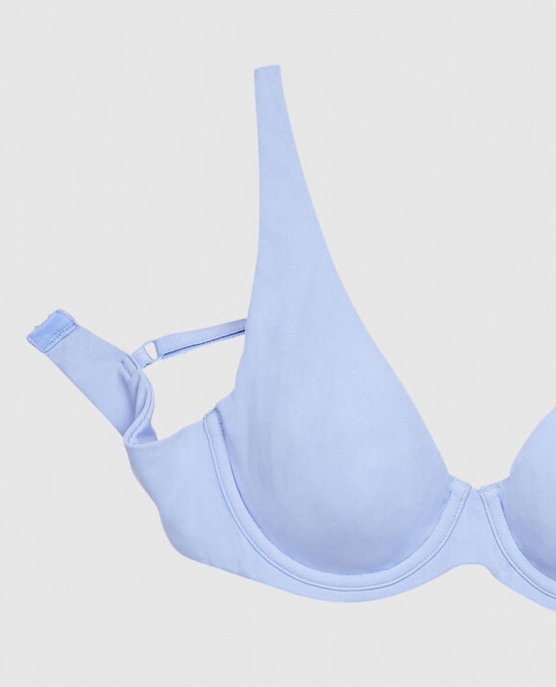 Bras La Senza Unlined Microfiber Mujer Azules | ekUJX0Qz