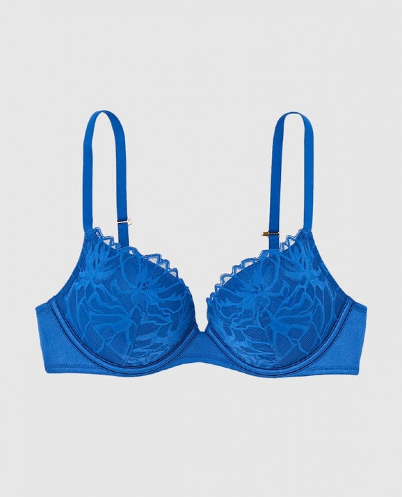 Bras La Senza Up 2 Cup Push Up Mujer Azules Oscuro | EB1MrDiQ