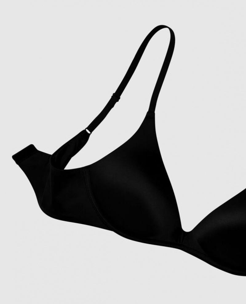 Bras La Senza Wireless Light Push Up Mujer Negras | pPjC6xHZ